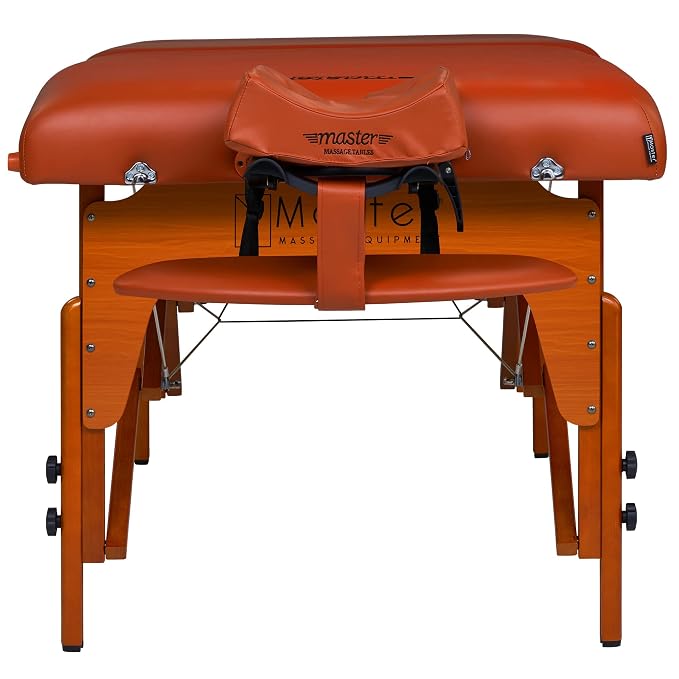 Master Massage 31" Santana Therma Top Portable Massage Table Package (Built in Heating Pads)- Esthetician Bed- Folding Massage Table with Heated Top