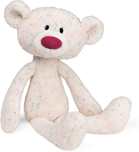GUND Toothpick Confetti, Teddy Bear Stuffed Animal for Ages 1 and Up, Rainbow, 15”