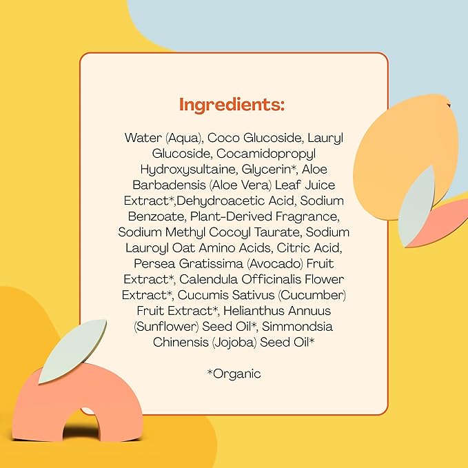 Hello Bello Baby Shampoo & Body Wash, Honeysuckle Bloom Scented, 10oz Bottle