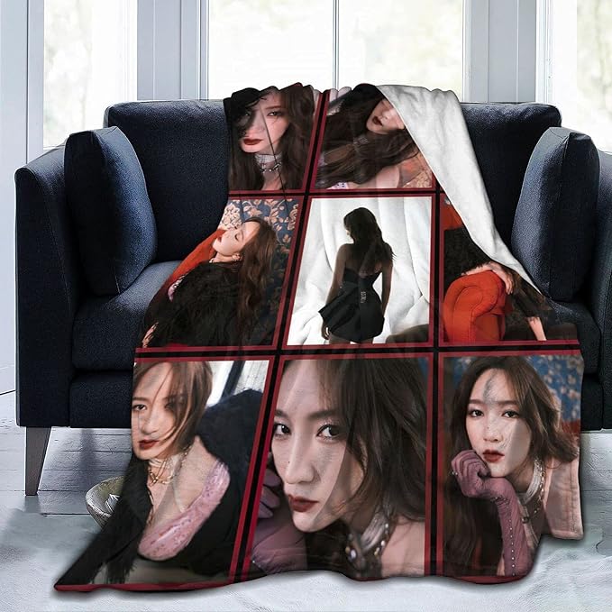 QETXVI Custom Blanket with Photos Text Customized Blanket Personalized Flannel Throw Blankets for Adult Kid Birthday Christmas Halloween Fathers Mothers Valentines Gift - 60"x 80"