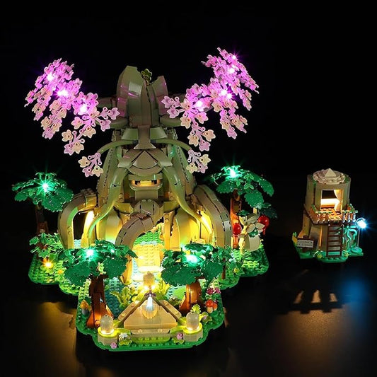 LED Light Kit for Lego 77092 Great Deku Tree 2-in-1 Set, Compatible with Lego 77092 Building Blocks Model(Not Include Blocks Set)
