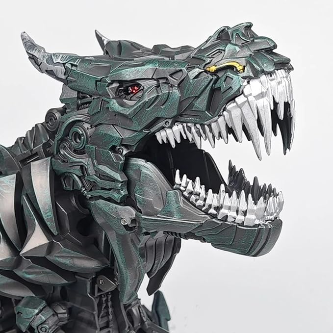 Deformation Robot Toys,Deformation Action Figure Toy 9.06 Inches Model Dinosaur Leader with Accessories for Kids Boys Gift