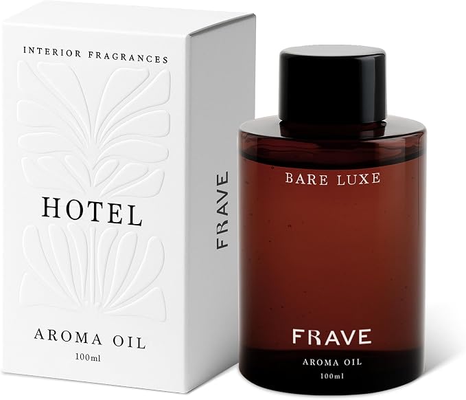 Bare Luxe Hotel Diffuser Oil, 100ml, 3.38 oz Aroma Oil, Scent Inspired by Victoria’s Secret Bare Fragrance, Aromatherapy Refill Fragrance for Waterless Cold Air Diffusers, Home, Office, Hotel