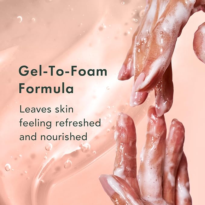 Rael Soothing Feminine Wash Daily Cleanser for Intimate Care (4.4 oz, 2 Pk) | Hibiscus & Pomegranate Extracts, Lactobacillus Aloe Complex, Gel-to-Foam Cleanser, Daily pH Balanced Care for Women