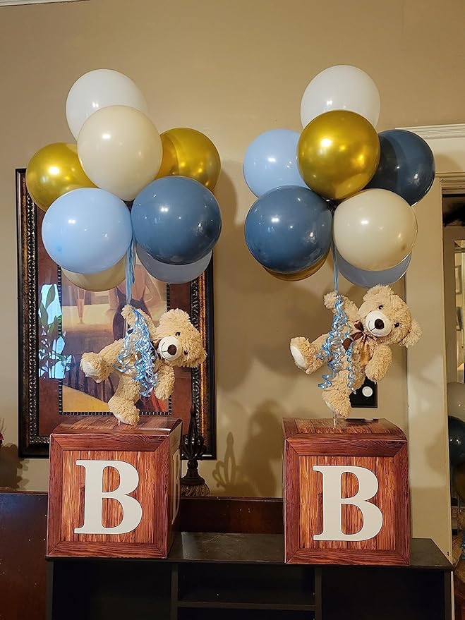12 Pack Teddy Bears Bulk 13.5 inch Teddy Bear Stuffed Animal Baby Shower Bear Plush Gifts for Christmas Valentine's Day Mother's Day for Kids or Adults (6 Light & 6 Dark Brown)