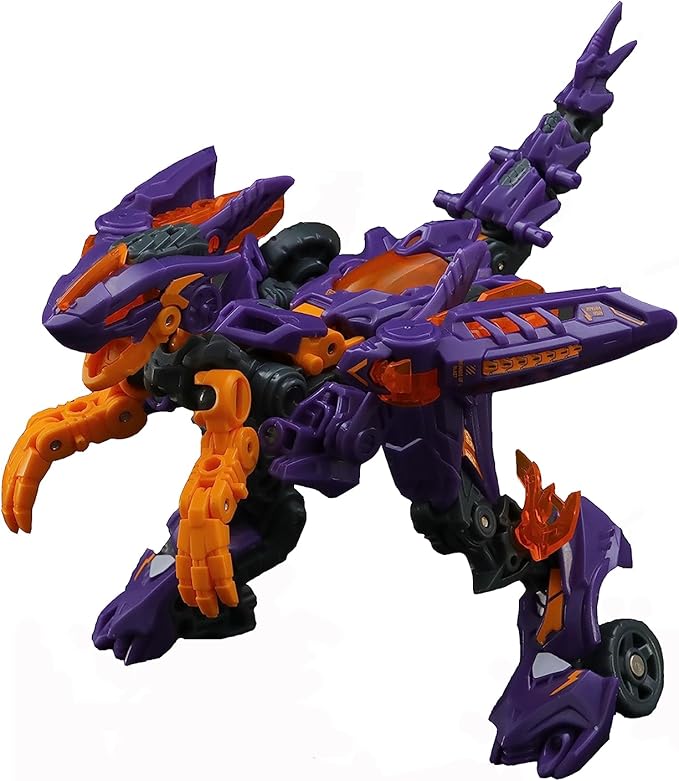 52TOYS BEASTDRIVE BD-03 Naughty Saur Deformation Toys Action Figure, Converting Toys in Vehicle and Beast, Perfect Birthday Party Gift for Teens and Adults