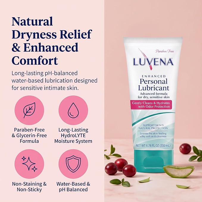 LUVENA Feminine Wash pH Balanced Sweet Pea Intimate Cleanser 6.76 oz 1 Pack | Gently scented formula with vitamin E helps moisturize and resist odor, water based and paraben free for everyday use