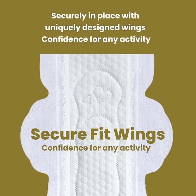 uNeat 38 Count Period Bundle - Panty Liners with Wings & Ultra Thin Overnight Pads for Women, Heavy Absorbency (Mini Pads 30 Count) & (Extra Long Pads, 8 Count)