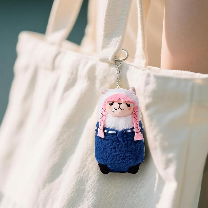Urdu Blind Box,Alpaca Wild Youth Series Plush Keychain Blind Box Figures,Random Design Action Figures Collectible Toys Home Decorations, Holiday Birthday Gifts,Single Box