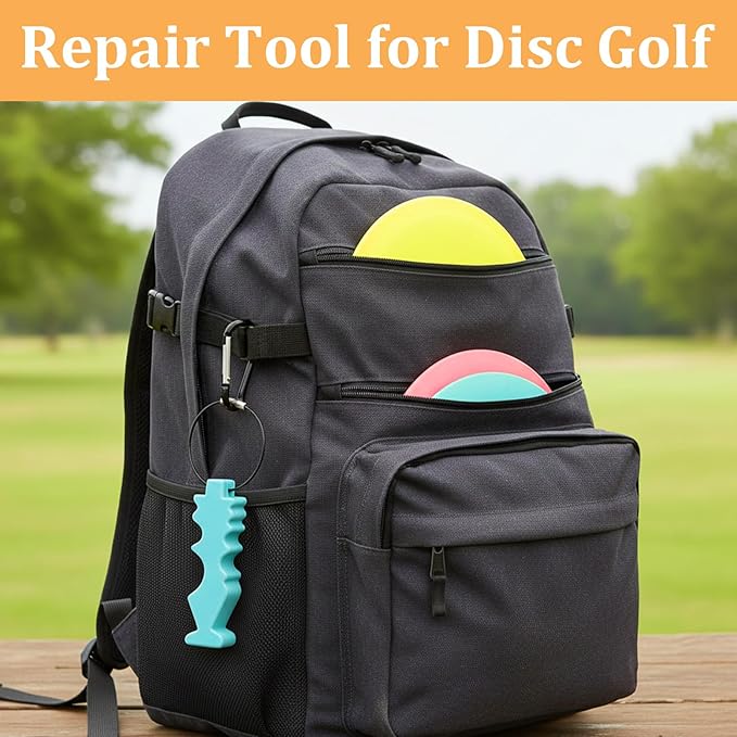 Flying Disc Maintenance Repair Tool for Disc Golf Disc Golf Edge Maintenance Accessories for Outdoor Sports Training Competitions Scratch Stains Repair Polishing Accessory