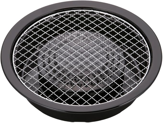 Iwatani Korean Cookware Aburi Stove Top Grill Pan, Black, (CB-P-AM3)