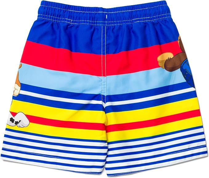 Paw Patrol Rubble Marshall Chase Skye Swim Trunks Bathing Suit Toddler to Little Kid