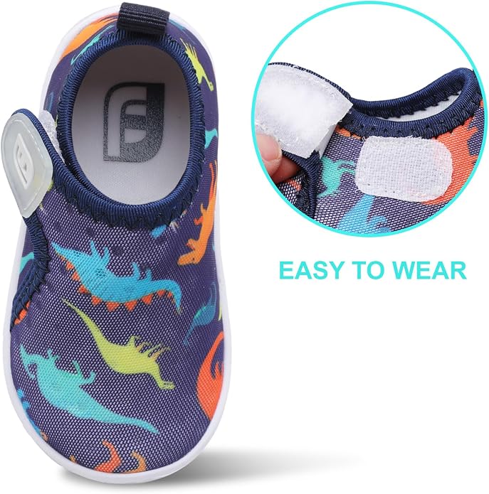 JOINFREE Baby Toddler Water Shoes Boys Girls Sandals Barefoot Kids Breathable Sneakers Shoes for Walking Running