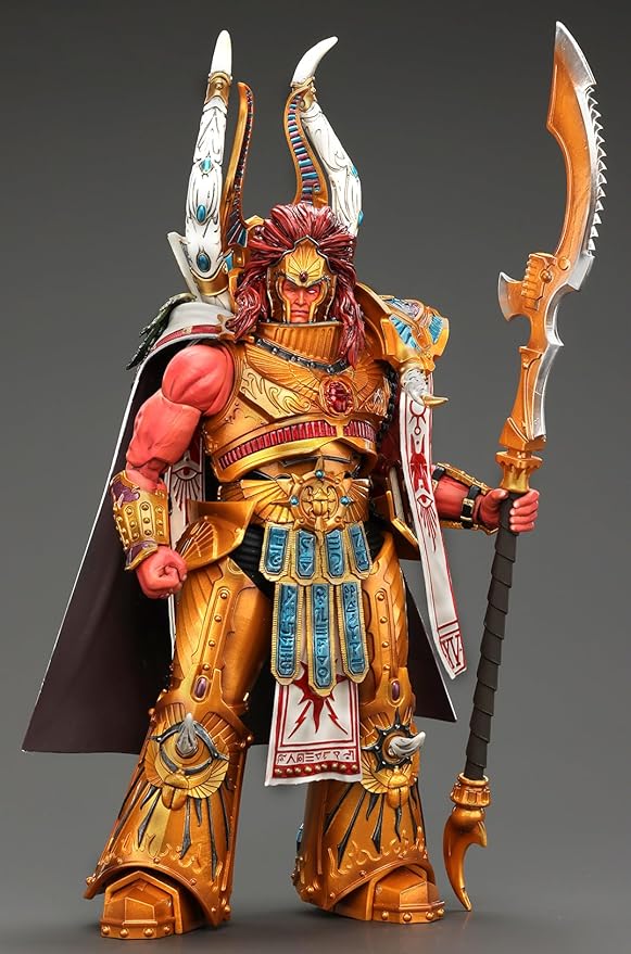 JOYTOY Warhammer 40K 1/18 Action Figures, Thousand sons Magnus The Red Primarch of The XVth Legion Castor for Collectors & Decor, Ideal Gift for Birthdays, Character Figure -JT6175