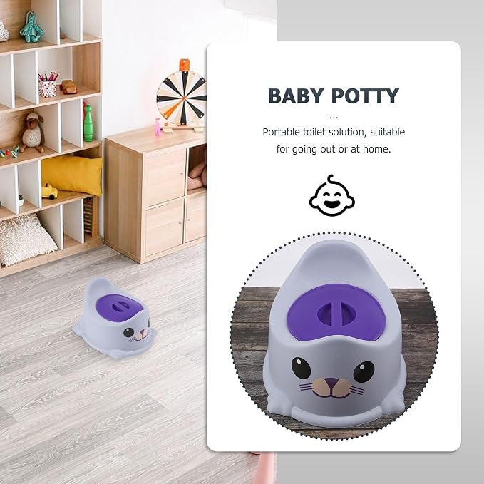 Baby with Backrest Portable Pot for Kids Baby Boy Toilet Cute for -