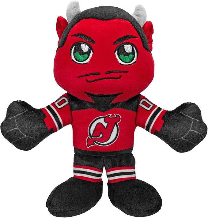 Bleacher Creatures New Jersey Devils The Devil 8" NHL Kuricha Mascot Sitting Plush - Soft Chibi Inspired Mascot