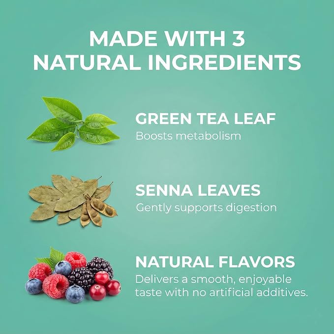 HYLEYS Slim Tea 9 Flavor Assortment 100 Ct - Weight Loss Herbal Supplement Cleanse and Detox - 100 Tea Bags (1 Pack) - Herbal Tea Variety Pack