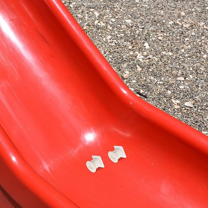8PCS Slide Screw Caps Plastic Fixing Covers for Playground Equipment Replacement Parts with Corrosion-Resistant Design Easy Installation for Curved Slides and Swing