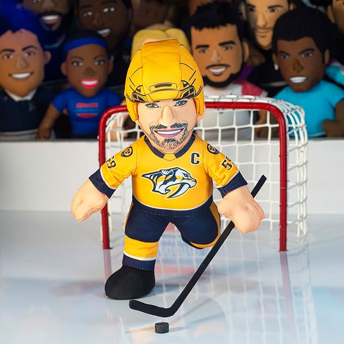 Bleacher Creatures Nashville Predators Roman Josi 10" Plush Figure- A Superstar for Play or Display
