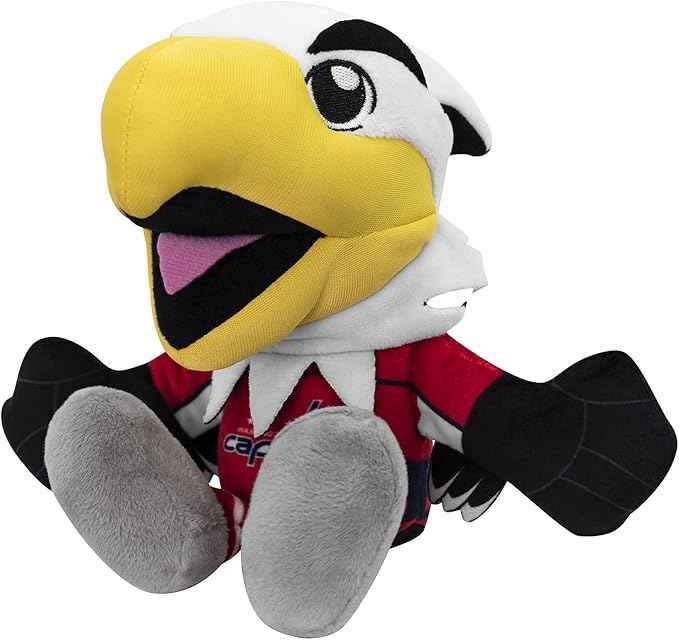 Bleacher Creatures Washington Capitals Slapshot 8" Kuricha Mascot Sitting Plush - Soft Chibi Inspired Mascot
