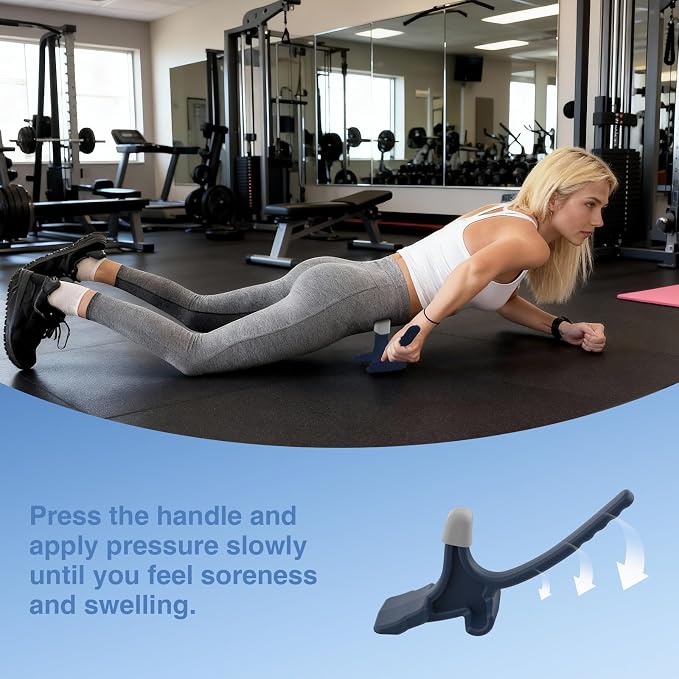 Psoas Release Tool - Psoas Muscle Release Tool Fully Adjustable for Iliacus, Waist Pain Sciatica, Back&Posture Relief, Hip Flexor Release Tool and Trigger Point Massage Tool