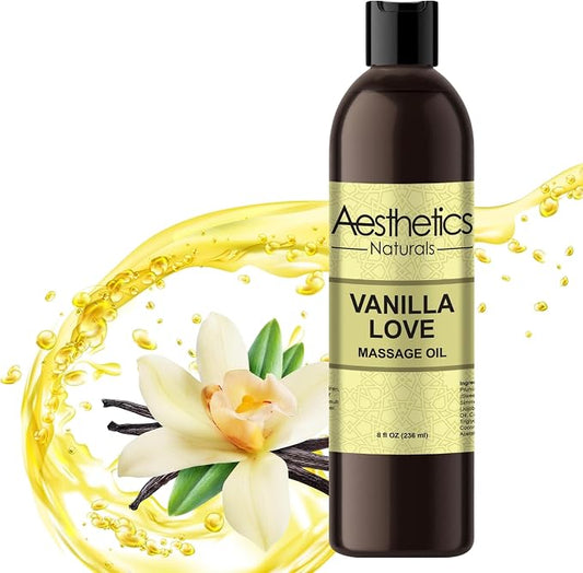 Aesthetic Naturals Massage Oil (Vanilla Love)