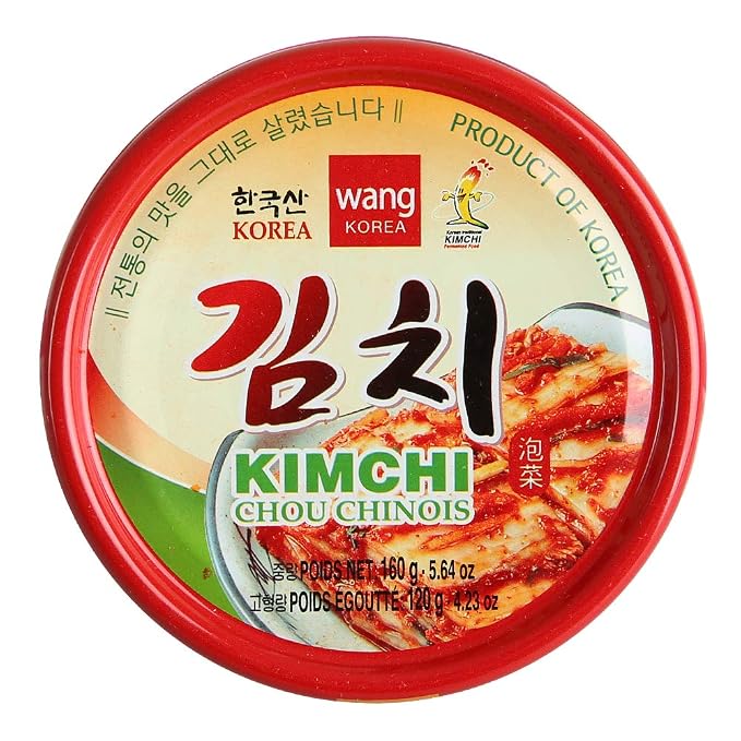 Wang Korean Canned Kimchi, 5.64 Ounce, Pack of 12