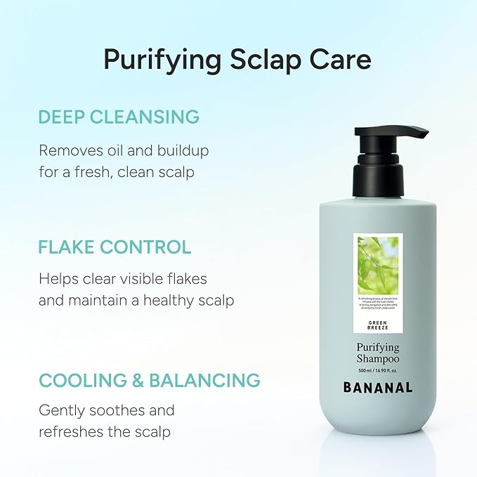 Rosemary Scalp Care Korean Shampoo with Menthol & Centella Asiatica – Deep Cleansing, Oil Control & Itchy Scalp Relief – Sulfate, Paraben & Silicone Free – For All Hair Types – 16.9 fl oz