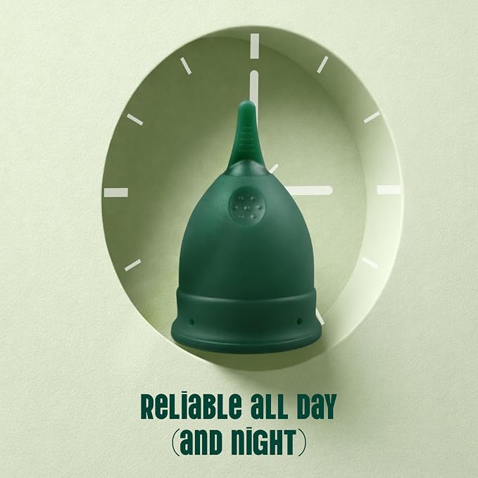 SHORDY Reusable Menstrual Cups - Small & Large Comfort Period Cups | Light & heavy flow, Soft medical grade silicone, Wear up to 12 hrs, Pads disc & tampons alternative Copa menstrual