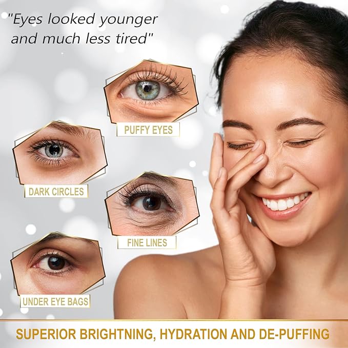 MEDB Re-vitalizing Hyaluronic Aqua Hydrogel Eye Patch | Korean Skincare | Deep Hydration & Wrinkle Care | Calming Eye Patches for Dry, Sensitive Skin | 60 Patches (30 Pairs)