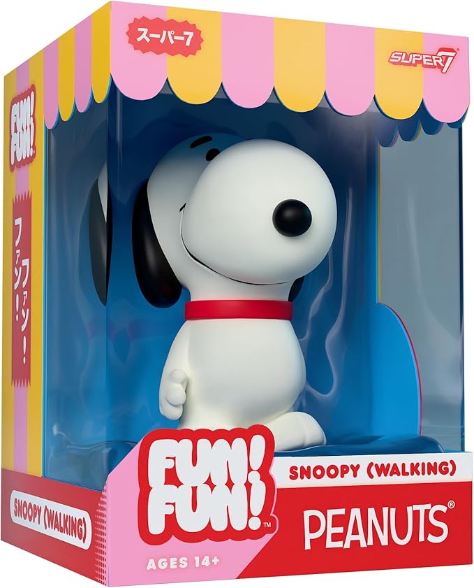 Super7 Peanuts Fun! Fun! Wave 02 - Snoopy (Walking) Action Figure