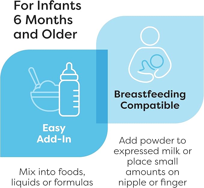 Klaire Labs SFI Health Ther-Biotic Baby - Infant Probiotic Powder - Gut & Immune Support Probiotics Powder - Mix with Breast Milk + Food - Bifidobacterium Infantis & More - Hypoallergenic (66g/2 Pack)