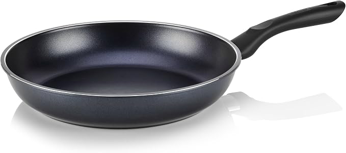 TECHEF - Color Pan 12" Frying Pan, Coated with New Safe Teflon Select - Color Collection/Non-Stick Coating (PFOA Free), Made in Korea, Pure Black