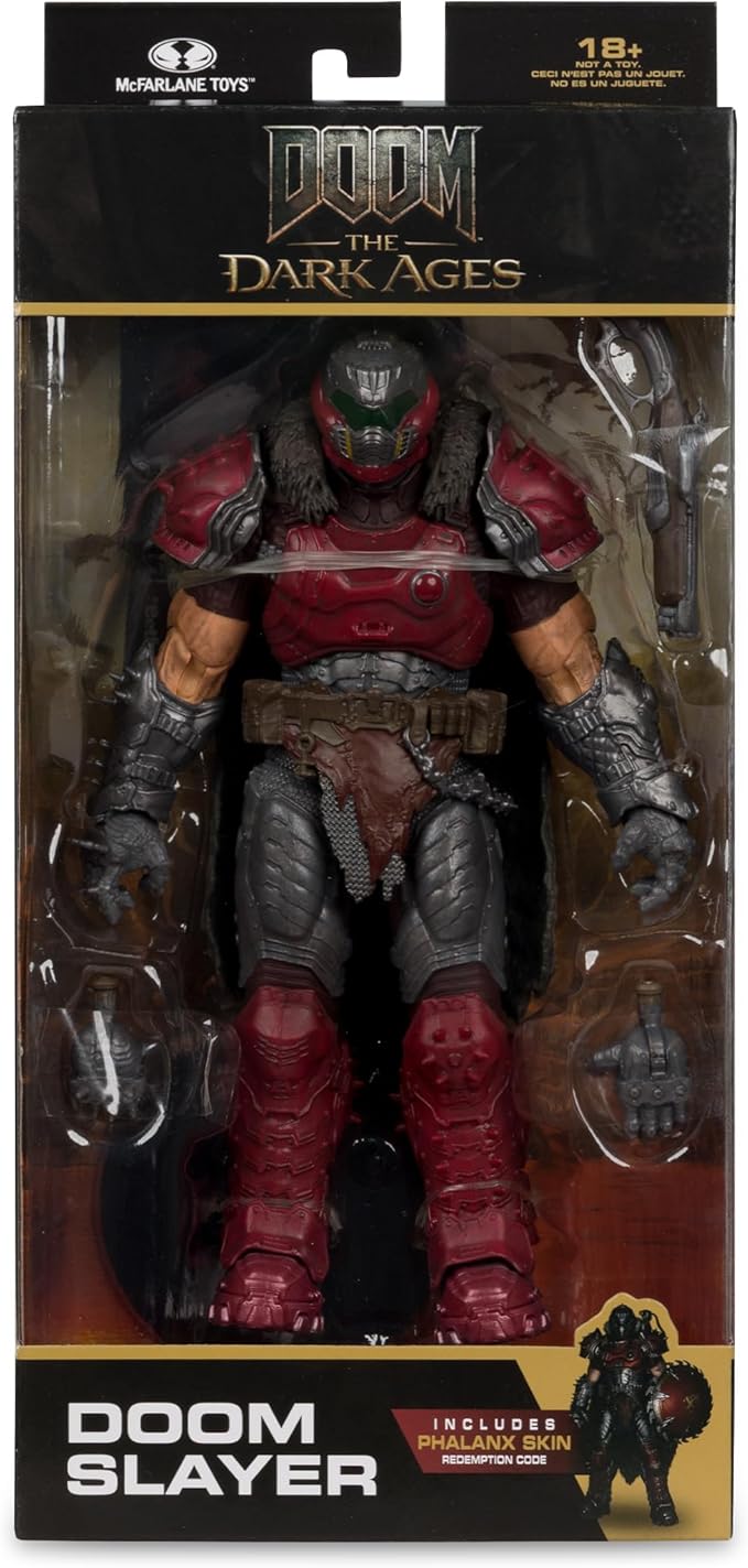 McFarlane Toys- Doom: The Dark Ages Doom Slayer (Phalanx Skin) 7in Action Figure