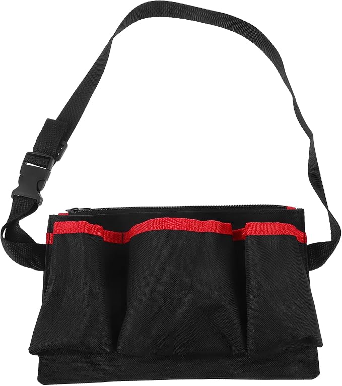 Massage Oil Waist Pouch Adjustable Portable Essential Oil Bottle Bag Organizer for Massage Therapy Storage Lightweight Durable