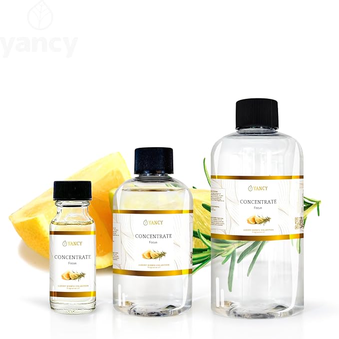 YANCY Concentrate Luxury Collection Fragrance Oil (1/2 oz), Powerful Base Aroma, Ideal for Diffusers, Oil Burners & Aroma Lamps, Multi-Use Scent for Layering or Standalone Use