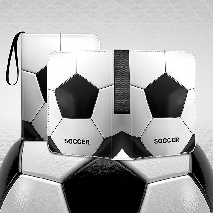 RONMONG Soccer Card Binder,2025-2026 Sports Trading Card with Sleeves Holder Album,440 Pockets Soccer Card Holder Sheets Display Storage Protectors for Collectors Boys and Girls Gift
