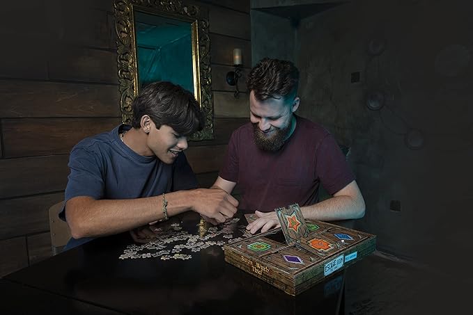 Escape Room The Game Puzzle Adventures: The Baron, The Witch and The Thief | Jigsaw Puzzle and Escape Room in One for Adults and Teens (English Version)