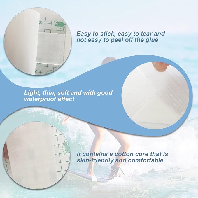 20Pcs Menstrual Pads for Swimming, Easy to Stick & Tear Panty Liners, Waterproof Period Pads for Swimming, Water Sports, Bathing