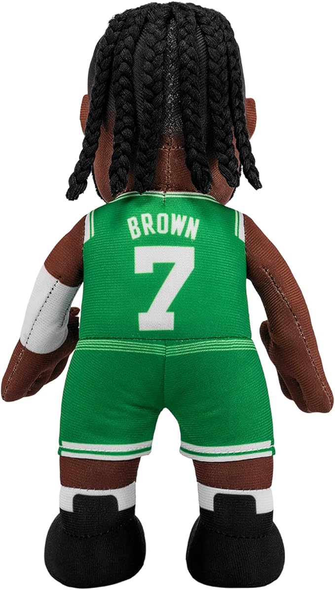Bleacher Creatures Boston Celtics Jaylen Brown 10" NBA Plush Figure - A Superstar for Play Or Display