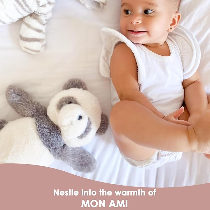 MON AMI Moony The Panda Floppy Stuffed Animal – 13’, Soft & Cuddly, Use as Toy or Nursery Room Décor, Wild Animals, Great for Kids of All Ages