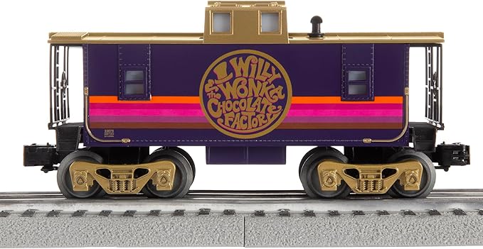 Lionel Willy Wonka & The Chocolate Factory LionChief 5.0 Electric O Gauge Train Set with Bluetooth & Remote