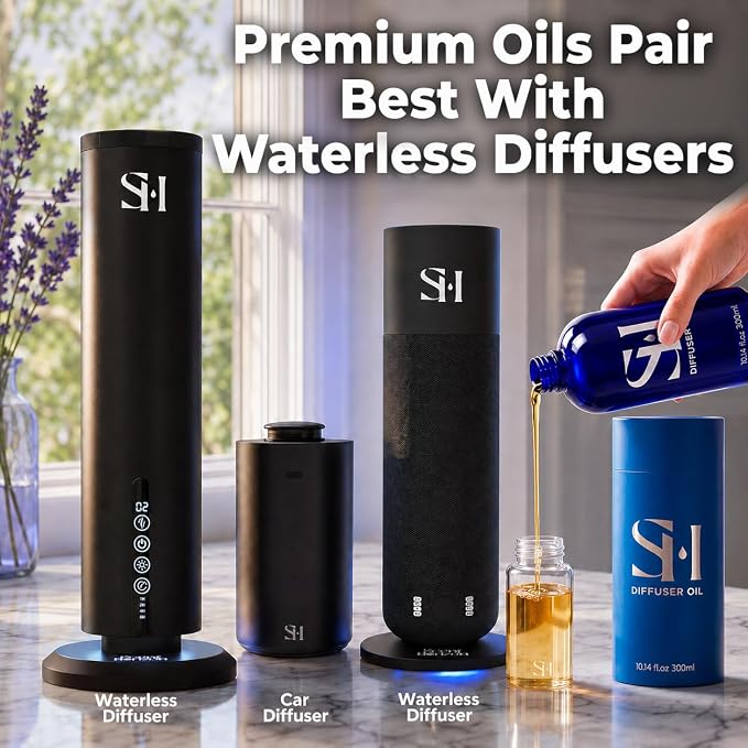 Inspired by My Way MW06 Hotel Scent Diffuser Oil | 2 Pack of 10.14 Fl Oz (300ml) - Waterless Diffuser Oil Refill & Highly Concentrated Fragrance Oil, Diffuser Oil Scents Luxury