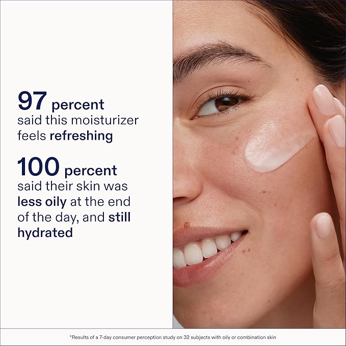 Skinfix Barrier Balancing Water Cream XL - 3.38 oz - Weightless Moisturizer with Hyaluronic Acid & Niacinamide - Combo + Oily Skin - Acne-Safe, Non-Comedogenic, Fragrance Free, Vegan, Cruelty Free