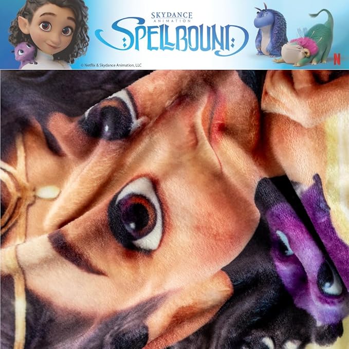 Spellbound Kids Bedding Super Soft Cozy Throw, 46 in x 60 in, (Officially Licensed Product) by Franco Kids