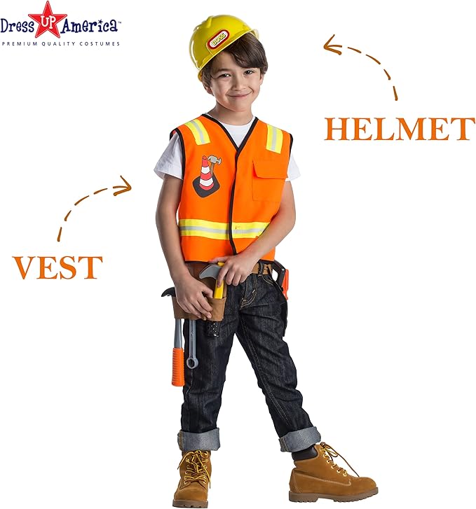 Dress Up America Dress-Up Costumes - Kids Pretend Play Sets - Role-Play Costume Clothes for Toddlers