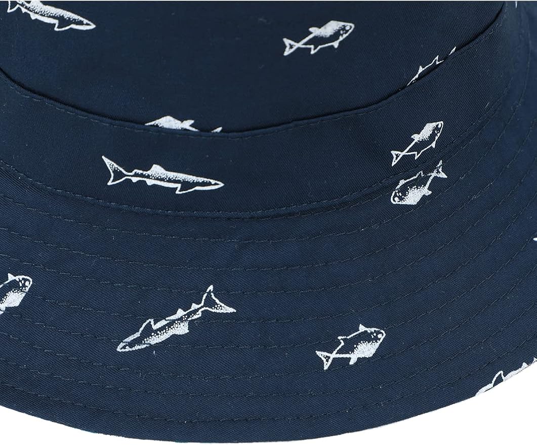 Baby Sun Hat UPF 50+ Sun Protective Toddler Bucket Hat Summer Kids Beach Hats Wide Brim Outdoor Play Hat for Boys Girls