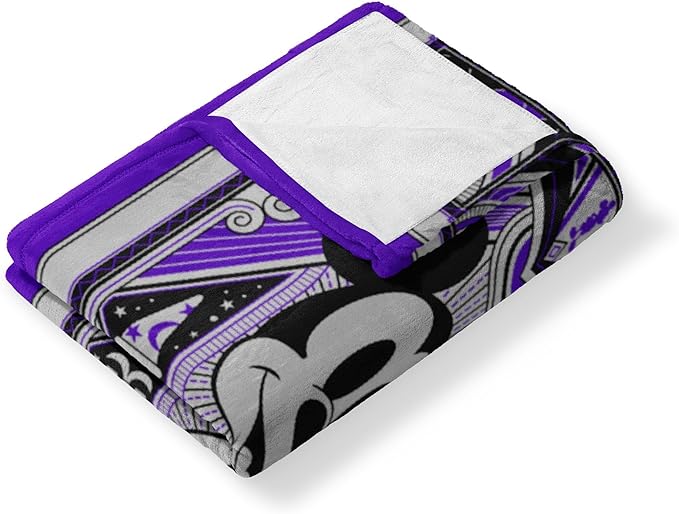 Northwest Disney 100 Silk Touch Throw Blanket, 60" x 80", Art Deco Mickey