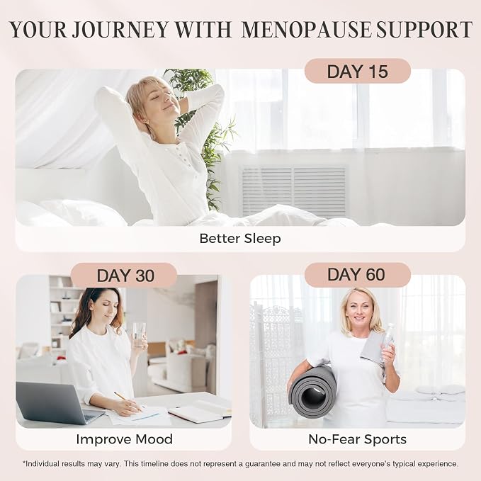 GREENPEOPLE Menopause Supplements for Women Gummies - 16-in-1 Dual Action Menopause Relief W/Black Cohosh, Vitex, Beef Organs for Hormone Balance, Hot Flashes, Night Sweats & Mood, 60 CT (2 Packs)