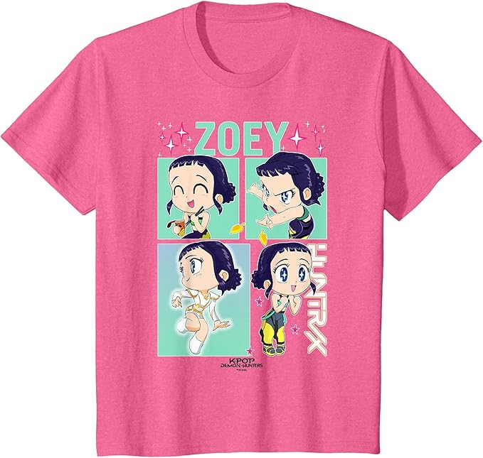 Kpop Demon Hunters Zoey Officially Licensed T-Shirt